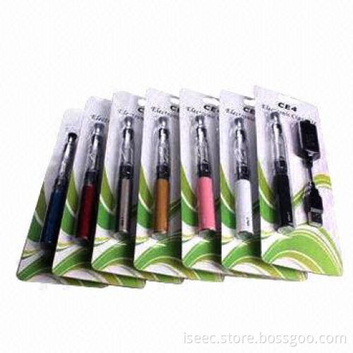 Electronic Cigarette, CE4 Atomizer with 1,100mAh Battery, Blister Packing, Small Kit with USB Charge